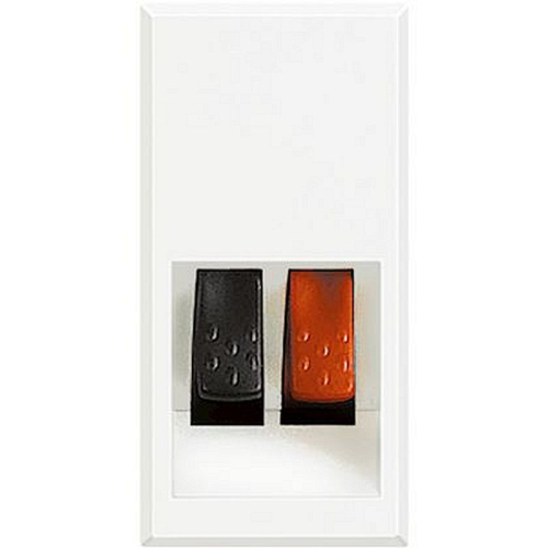 Connecteurs audio-vidéo pour haut-parleur Axolute - finition White - 1 module-HD4294-8012199984124-BTICINO