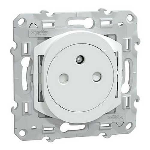 Ovalis - Lot de 108 2P+T affleurantes - 16A - Blanc - sans emballage unitaire-S320052P-3606482162471-SCHNEIDER ELECTRIC FRANCE