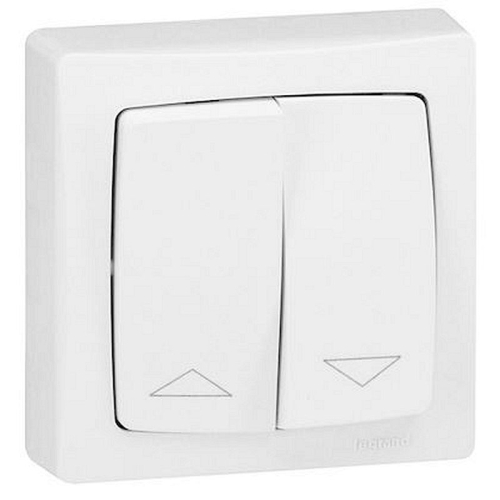 Interrupteur pour volets roulants Appareillage saillie complet - blanc-086013-3245060860134-LEGRAND