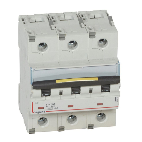 Disjoncteur DX³10000 16kA arrivée haut/départ bas vis 4P 125A courbeC 4,5modules-409282-3245064092821-LEGRAND
