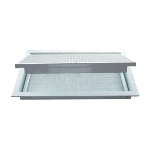 Grille de reprise à mailles et filtre - GMI 600x400 - 850129 S&P UNELVENT - 850129 