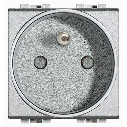 Prise de courant 2P+T Livinglight à bornes automatiques - Tech - 2 modules-NT4142AN-8005543469644-BTICINO