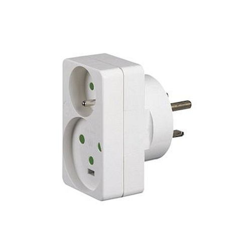 Adaptateur pour 1 fiche 2P+T 16A + 1 fiche 2P+T 20A sur une prise 32A-090035-3245060900359-LEGRAND