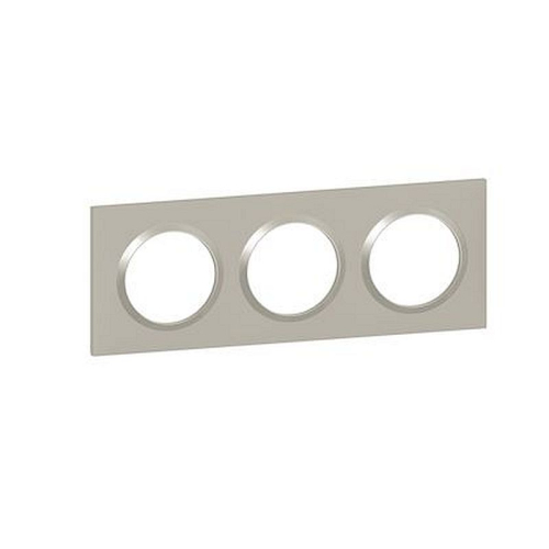Plaque carrée dooxie 3 postes finition plume-600823-3414971019867-LEGRAND