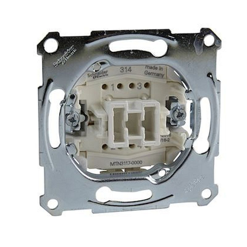 Aquadesign - mécanisme simple permutateur - 10AX/250Vca - connexion rapide-MTN3117-0000-3606480306945-SCHNEIDER ELECTRIC FRANCE