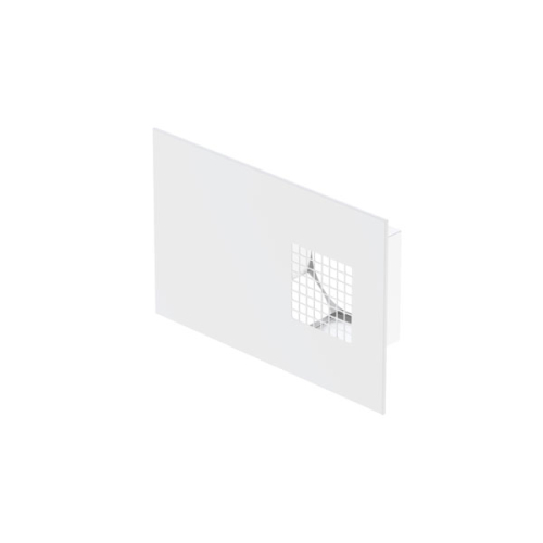 Grille combinée D125 blanche prise d'air gauche - ComfoEdge Dupla ZEHNDER COMFOSYSTEMS - 990430570 