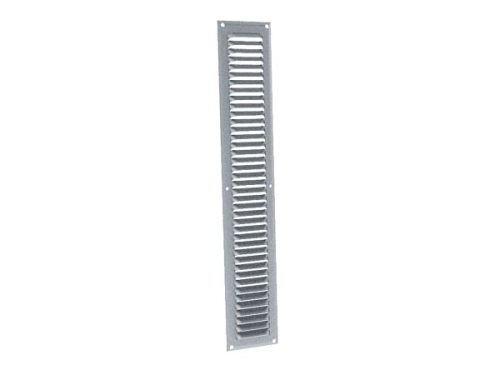Grilles à auvents en aluminium anodisé - GA AN 190 x 240 GAM - 6676 ANJOS - 6676 