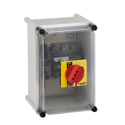 coffret étanche pour Interpact INS40 à 160 poignée rouge plastique-28968-3303430289685-SCHNEIDER ELECTRIC FRANCE
