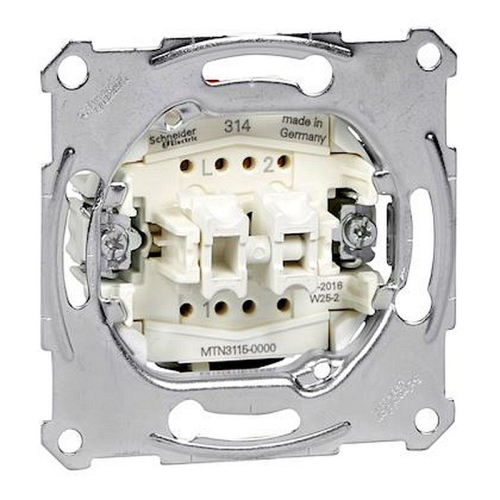 D-Life - interrupteur double allumage - 10A - méca seul-MTN3115-0000-3606480306921-SCHNEIDER ELECTRIC FRANCE