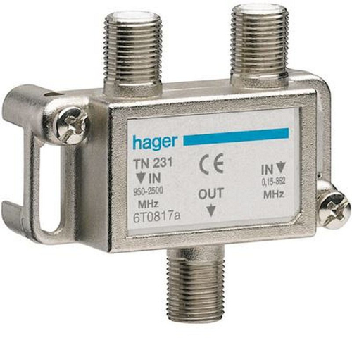 Coupleur TV hertzien/satellite-TN231-3250615942319-HAGER