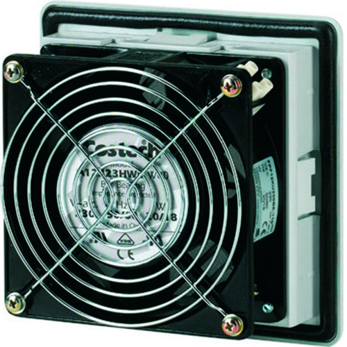Ventilateur IP54 230VAC 115m3/h h 250mm l 250mm RAL 7035-FL212Z-3250619272122-HAGER
