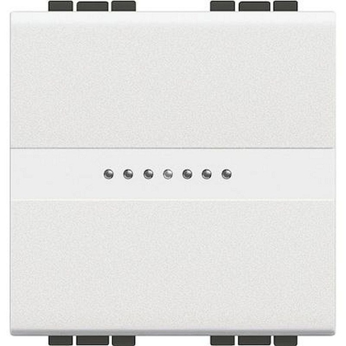 Interrupteur ou va et vient Livinglight 16AX 250V~ - Blanc - 2 modules-BTN4053M2AN-8005543586259-BTICINO
