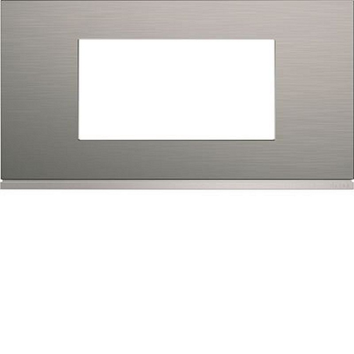 Plaque gallery 4 modules entraxe 71mm matiere bright inox-WXP4204-3250617197298-HAGER