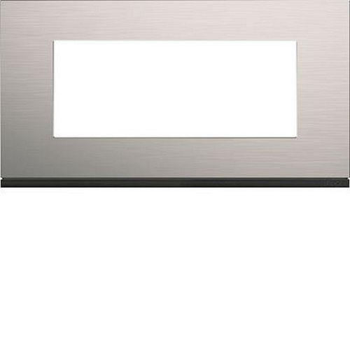 Plaque gallery 5 modules entraxe 71mm matiere natural alu-WXP4305-3250617197427-HAGER