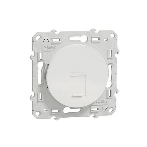 Odace, prise RJ45 Blanc, sans connecteur (empreinte Infraplus)-S520400-3606480319174-SCHNEIDER ELECTRIC FRANCE