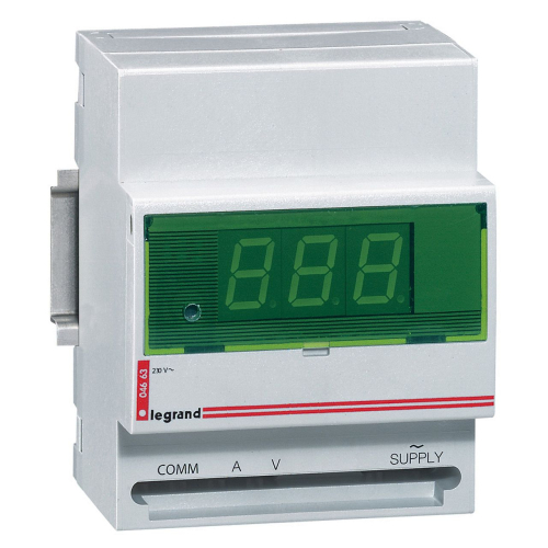 Ampèremètre/voltmètre digital - 230V~ - 50/60 Hz - 4 modules-004663-3245060046637-LEGRAND