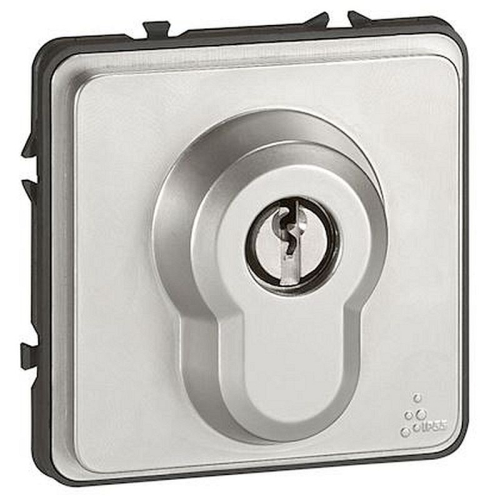 Interrupteur à clé 2 positions 6A 250V~ Soliroc IK10 IP54-077874-3245060778743-LEGRAND