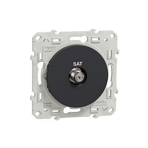 Odace, prise SAT Anthracite, à vis-S540446-3606480707049-SCHNEIDER ELECTRIC FRANCE