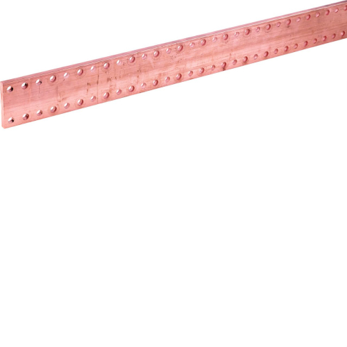 Barre Cu perforée M10 80X10 longueur 1750-UC966E-3250616110069-HAGER