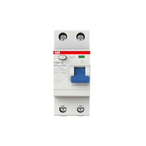 Inter. Dif. (F202) 2P 25A 300mA Ac-2CSF202001R3250-8012542780601-ABB