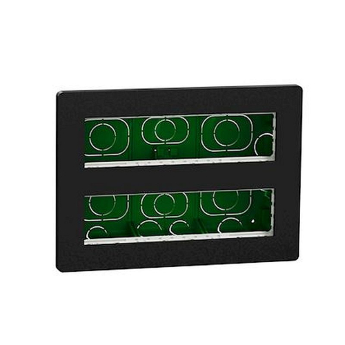 Unica - boîte de concentration encastrée complète - 2 rang de 8 mod - anthracite-NU171854-3606481812803-SCHNEIDER ELECTRIC FRANCE