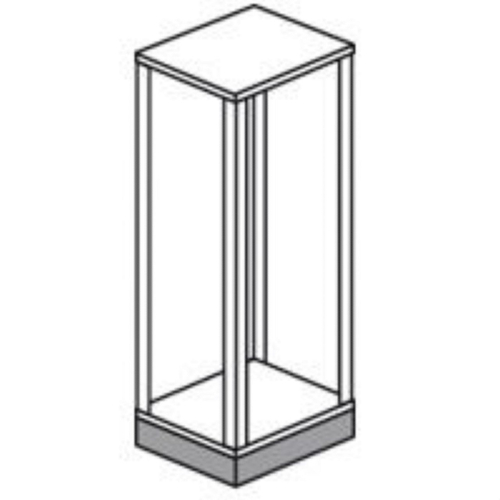 Socle juxtaposable armoire XL³4000 - hauteur 100mm, larg. 975mm et prof. 475mm-020517-3245060205171-LEGRAND