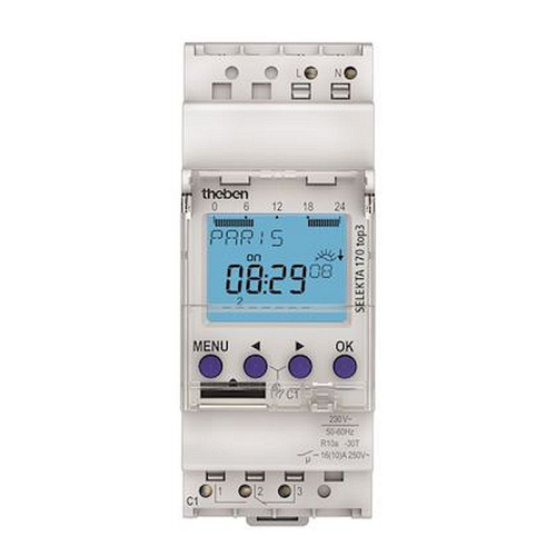 Inter astro modulaire 1c 2 modules 35 mm compatible Obelisk top 3 Bluetooth-SELEKTA170TOP3-4003468170120-THEBEN FRANCE