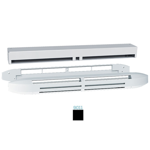 Kit entrée d’air hygroréglable acoustique - ISOLA HY noir + CFA noir ANJOS - 6376 