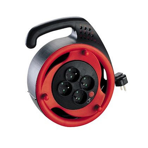 Enrouleur à usage domestique avec 4x2P+T avec éclips de protection longueur 10m-090970-3245060909703-LEGRAND