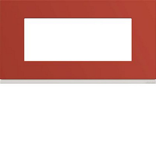 Plaque gallery plastique peint 5 modules entraxe 71mm eglantine-WXP0605-3250617199919-HAGER