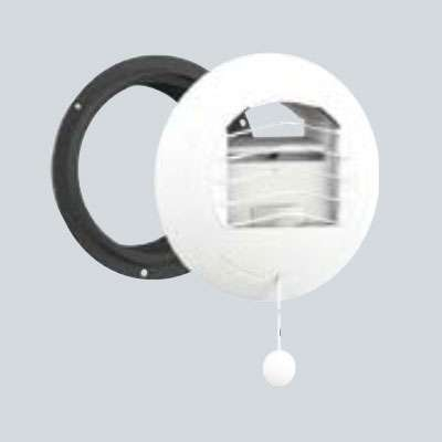 Bouche d’extraction autoréglable - ALIZE AUTO double débit 45/135 m³/h manchette Ø 125 mm à joint - 2255 ANJOS - 2255 
