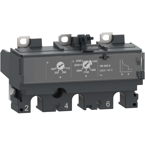 ComPacT NSX - déclencheur thermique-magnétique - TM-D 250A - 3P3D pour NSX250-C253TM250-3606481999610-SCHNEIDER ELECTRIC FRANCE