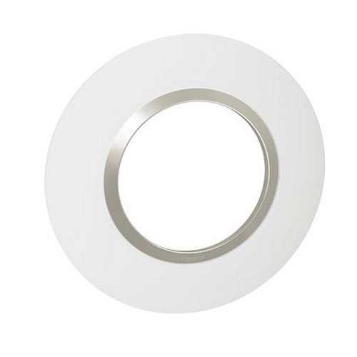 Plaque ronde dooxie 1 poste finition plume-600971-3414971021037-LEGRAND