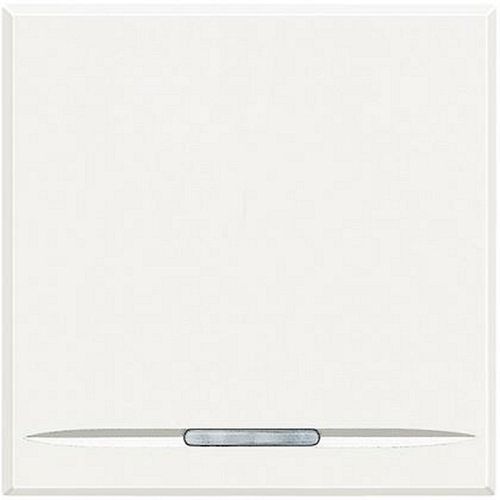 Poussoir à bascule Axolute 16AX 250V~ bornes automatiques - White - 2 modules-HD4055M2A-8005543489703-BTICINO