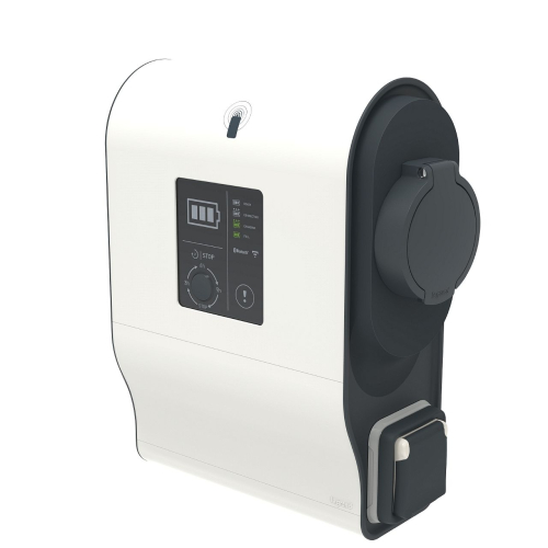 Borne VE mono Green'up Premium avec lecteur RFID 3,7kW à 4,6kW Mode 2 et 3 plast-059008-3414972087261-LEGRAND