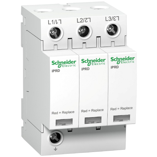 Acti9, iPRD 8 parafoudre 8 KA 350V 3P sans report de signalisation-A9L08300-3606480506550-SCHNEIDER ELECTRIC FRANCE