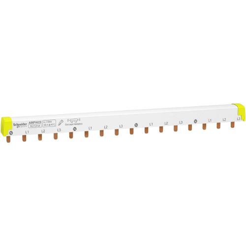 Acti9 iC60 - peigne de raccordement à dents - 4P - 100A - 16 modules de 18mm-A9XPH416-3606481160195-SCHNEIDER ELECTRIC FRANCE