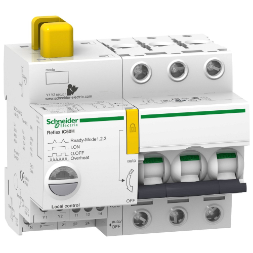 Acti9, Reflex iC60H disjonct. à commande intégrée interface Ti24 25A 3P courbe D-A9C66325-3606480455247-SCHNEIDER ELECTRIC FRANCE