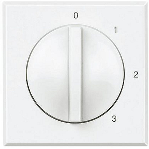 Sélecteur commutateur rotatif Axolute 4 positions ventilation -White 2modules-HD4016-8012199988146-BTICINO