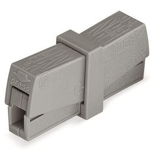 Borne de service pour luminaires / Gris-224-201-4044918818407-WAGO CONTACT