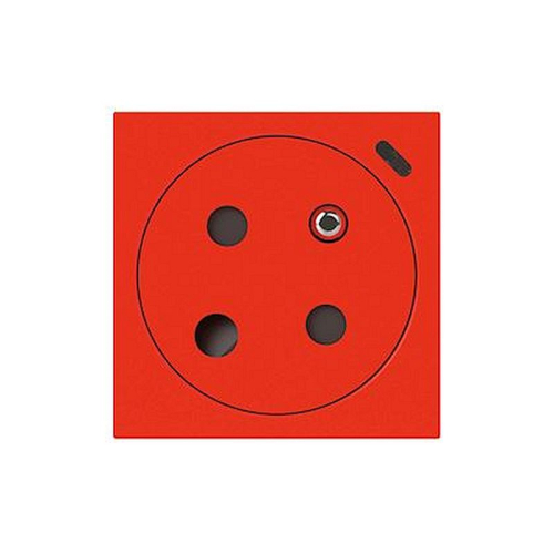 Prise 2P+T Surface à voyant à détrompage Mosaic Link racc latéral 2 mod -rouge-077171L-3414971576742-LEGRAND