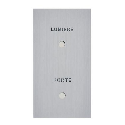 Art d'Arnould univers Epure guichet lum - marquages Porte/Lumière - acier brossé-67493-3233620674932-ARNOULD