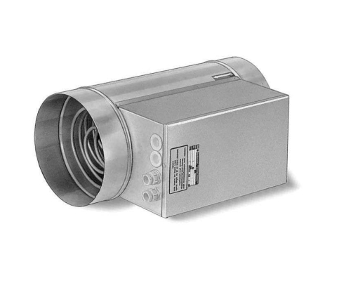 Batterie électrique 1.2 KW pour conduits ⌀125 - EHR-R 1,2/125, 1~ - 9433 HELIOS VENTILATEURS - 9433 