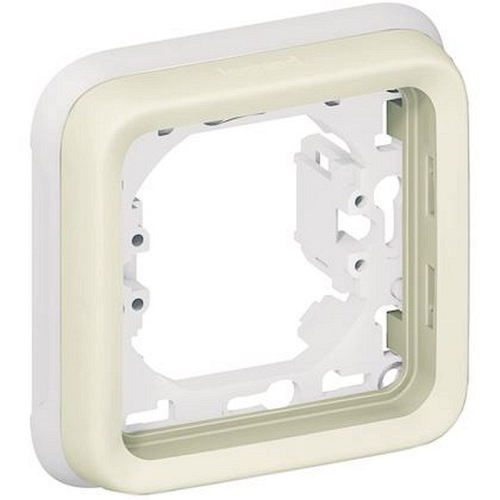 Support plaque étanche 1 poste Plexo composable IP55 - blanc-069692-3245060696924-LEGRAND