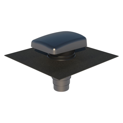 Sortie de toiture anthracite avec multidiam - Ubiflu 2 UBBINK - 15380304 