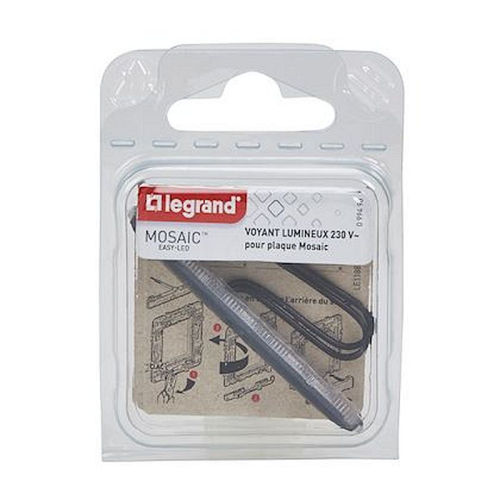 Voyant de balisage Mosaic Easy-Led 0,4W pour support 2 modules-099490-3414971680500-LEGRAND