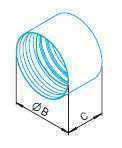 Raccord F pour ⌀125 - IP-MU 125 - 9394 HELIOS VENTILATEURS - 9394 