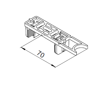 5 Attaches de fixation - RP-BK - 3031 HELIOS VENTILATEURS - 3031 