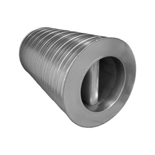 Pièges à son circulaire isolé 100 mm D630 mm Long 1500 mm - SLI-100-630-1500 ECONONAME - SLI-100-630-1500 