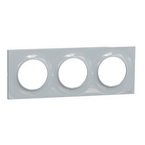Odace Styl plaque Sable 3 postes horizontaux ou verticaux entraxe 71mm-S520706B1-3606480708688-SCHNEIDER ELECTRIC FRANCE